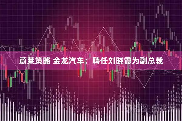 蔚莱策略 金龙汽车：聘任刘晓霞为副总裁